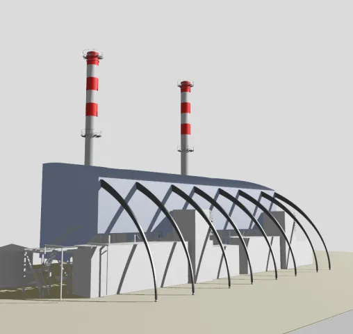 Cobertura da Central Termoelétrica da Semapa